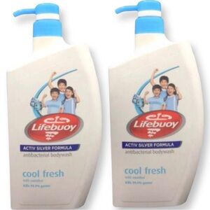 BRAND NEW 2 Pack Lifebuoy Cool Fresh Antibacterial Body Wash 950 ml